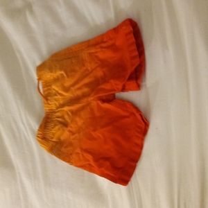 Boys 2T shades of orange shorts